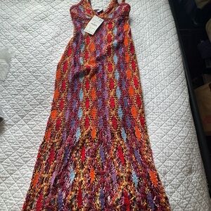 Colorful Patterned Women's Dress